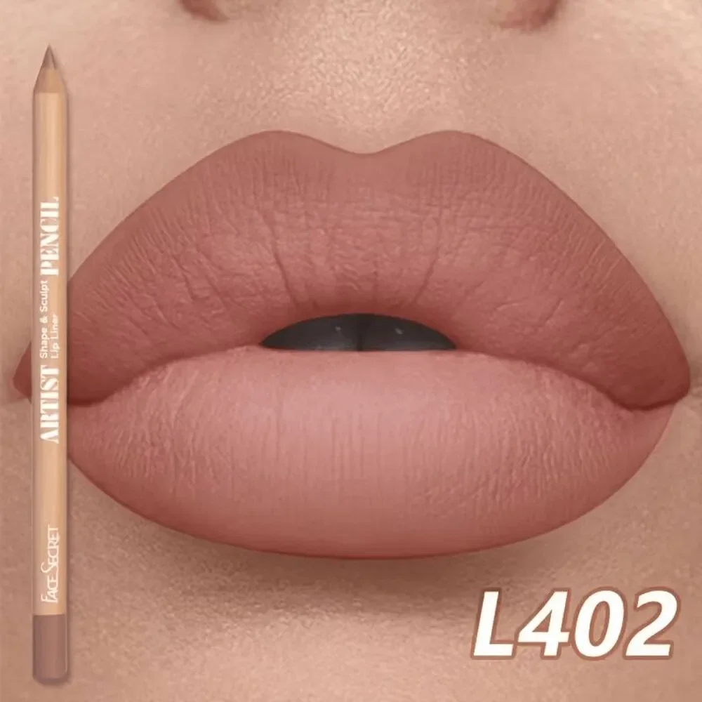 Sand Beige Matte Lip Liner Pencil - Waterproof, Long-Lasting